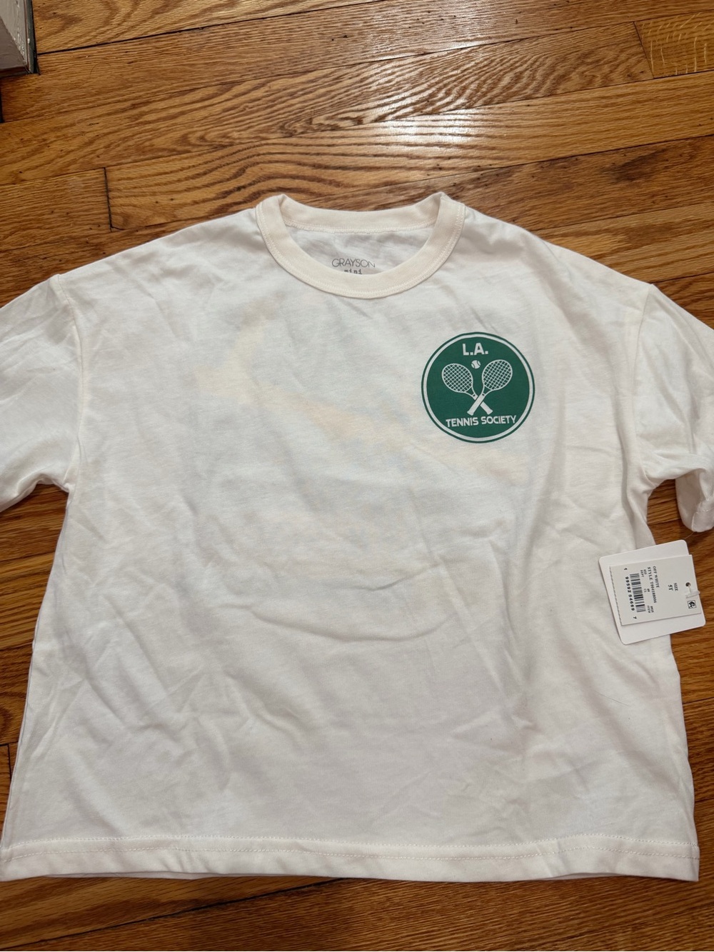 Toddler Boy Grayson Mini Tennis Club T Shirt 5T Brand New With Tags